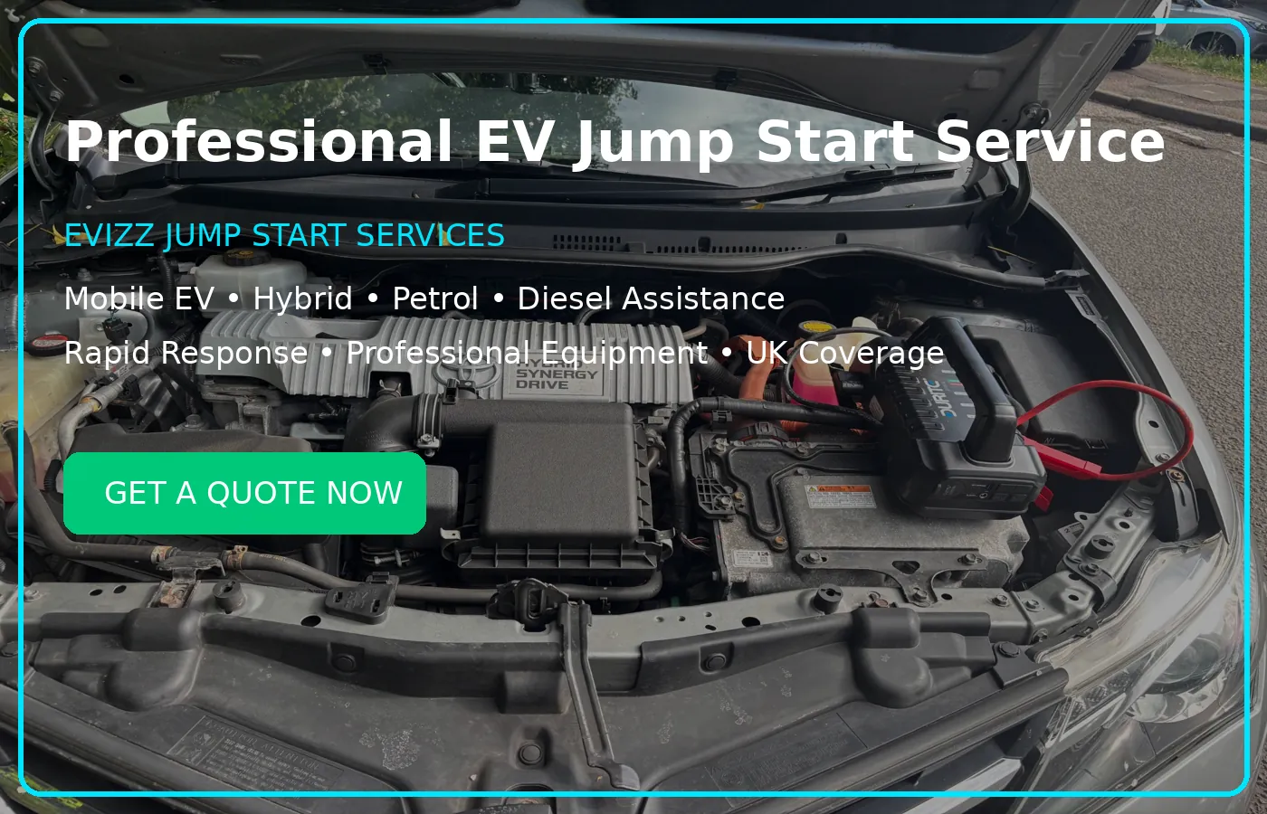 Mobile car battery jump start and battery boosting in Macclesfield